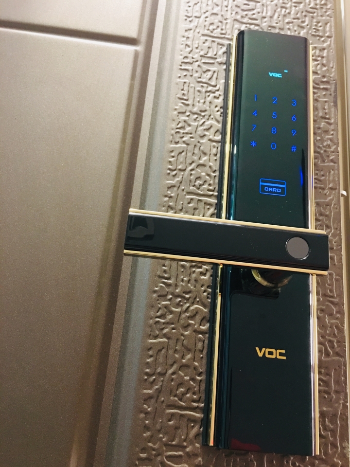 VOC X9電子鎖完工